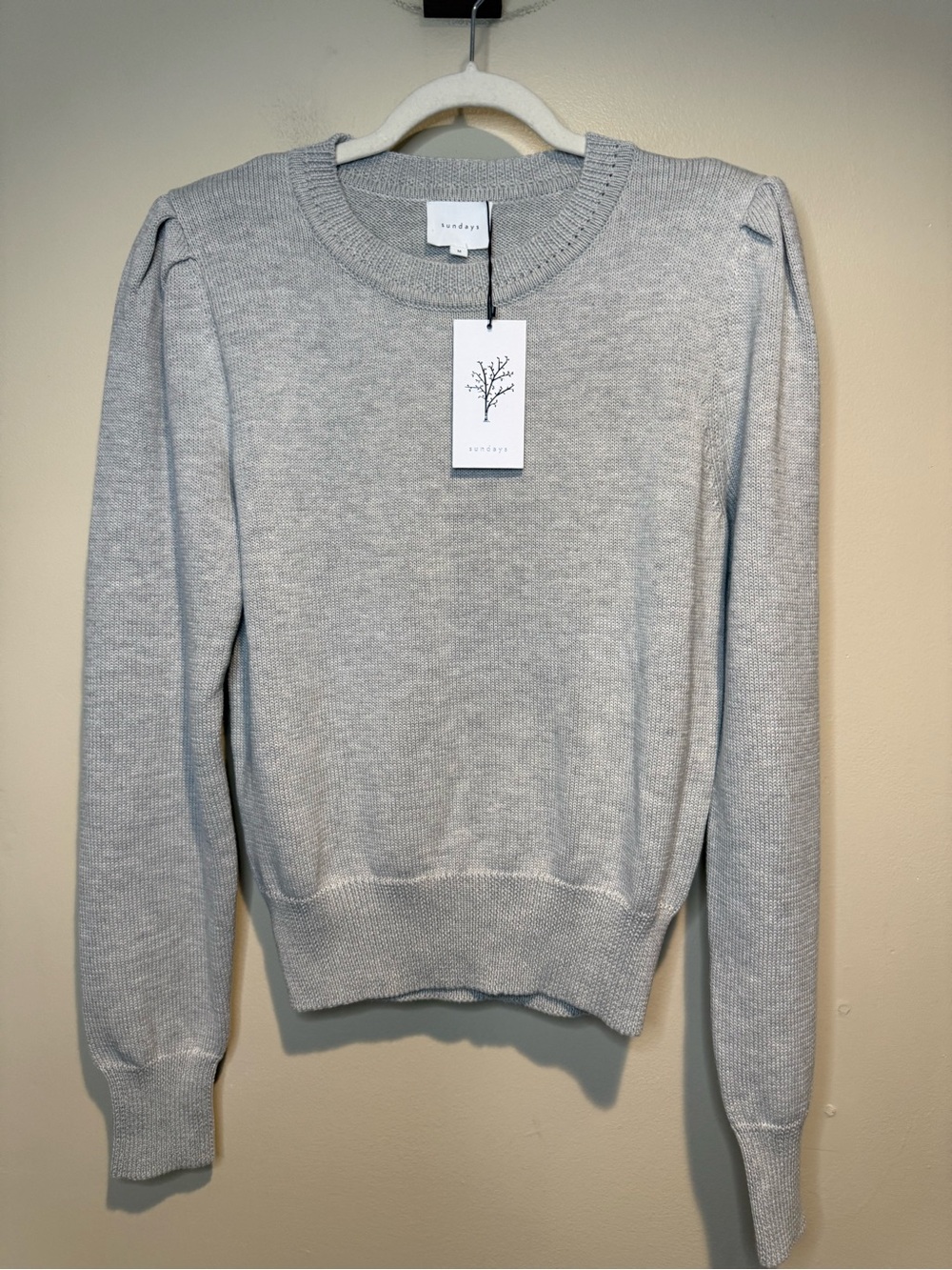 Sundays Theia Sweater grey size medium